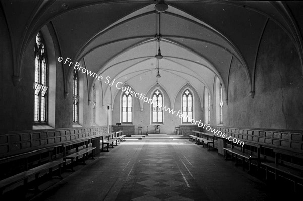 MT MELLARY  ABBEY  CHAPTER HOUSE  IN MONKS CLOISTER